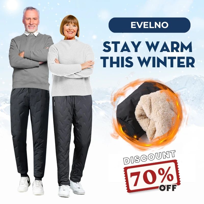 Evelno - Unisex Waterproof Fleece-Lined Pants