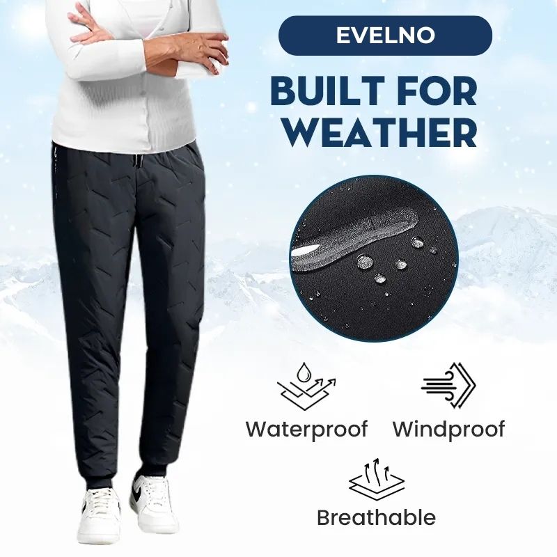 Evelno - Unisex Waterproof Fleece-Lined Pants