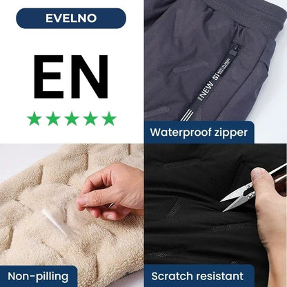 Evelno - Unisex Waterproof Fleece-Lined Pants